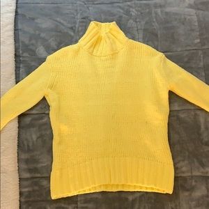 Never worn yellow sweater